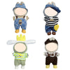 4 Pack-Adorable Outfit Set For 17Cm Dolls,Premium Designer Doll Clothes With Accessories,6.7 Inches Cute Doll Clothes,Luxury Chi