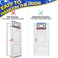 Indoor Basketball Hoop Set for Kids and Adults - Wall Mounted 6'' Mini Hoop for Door, Room, Bedroom - Over The Door and Outdoor