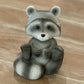 Top Brass Cute Racoon Whimsical Eyeglasses Holder Stand - Fun Glasses Keeper