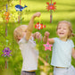 Fennoral 9 Pack Wind Chime Kit For Kids Make Your Own Ocean Animals Wind Chime Wooden Arts And Crafts For Girls Boys Ornaments D