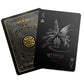 Mythical Creatures Playing Cards - Black, Silver & Gold Edition | Waterproof Pvc | Greek, Norse, Egyptian, East Asian Designs | Custom Hand-Drawn Art