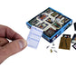 Worlds Smallest Board Games Set of 4 - Clue  Sorry  Battleship  Blokus (Bundle)