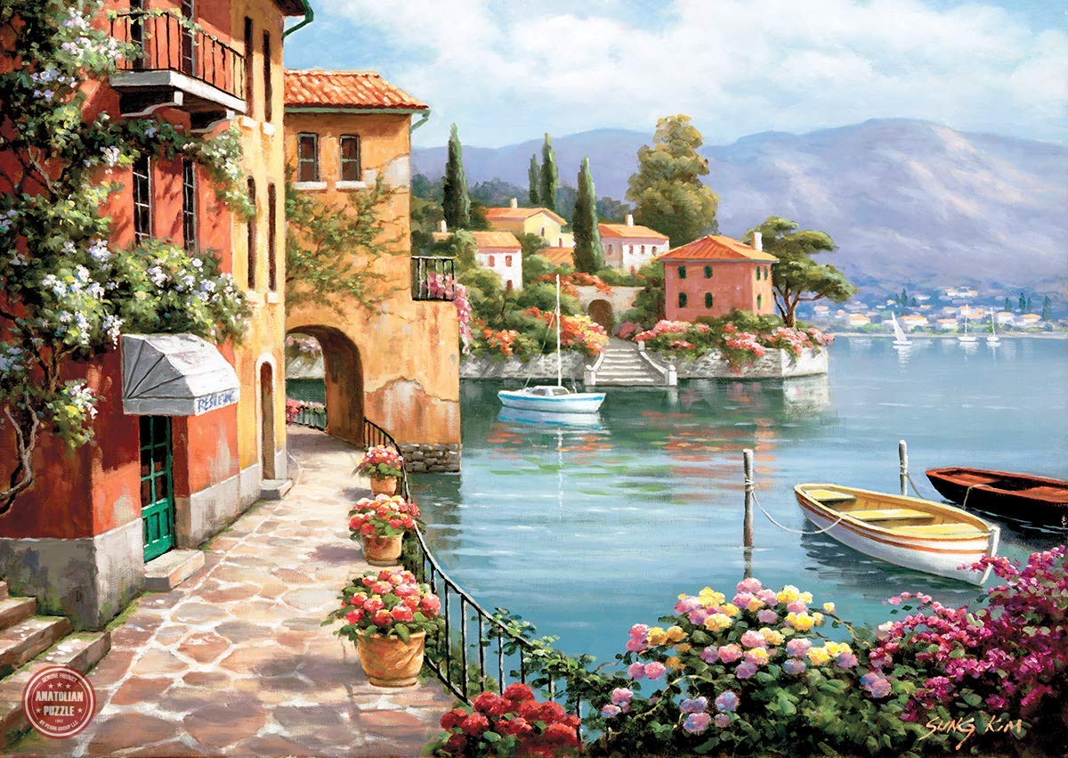 Anatolian Puzzle - Villa De Lago, 1500 Piece Jigsaw Puzzle, #4524