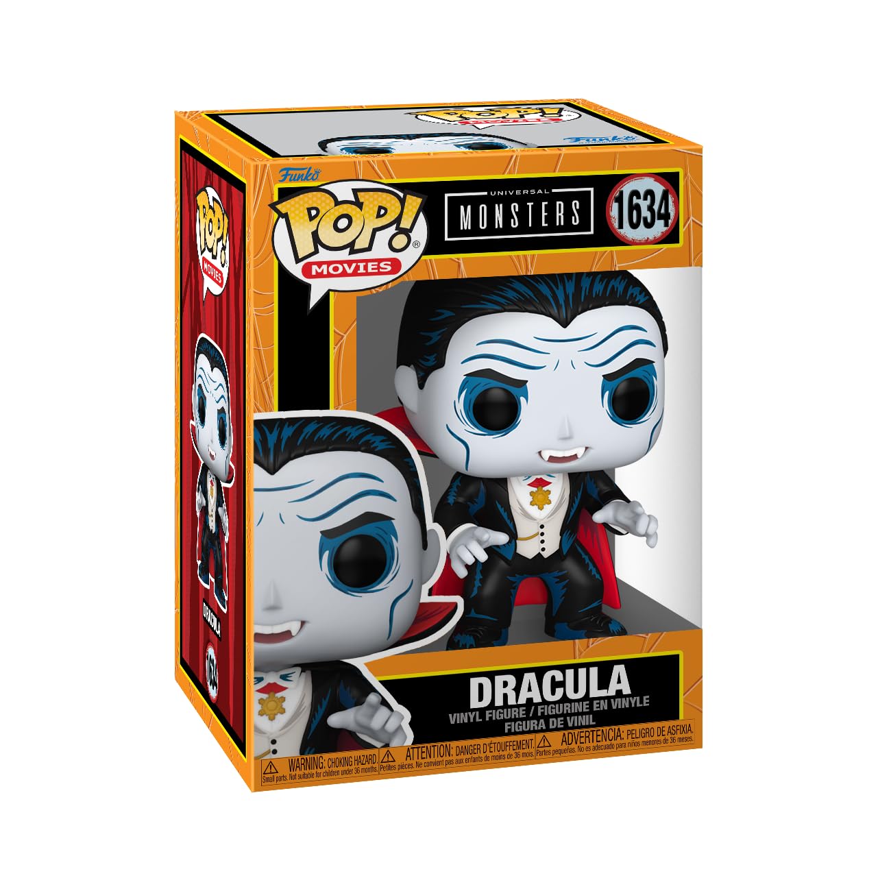 Funko POP! Universal Monsters Dracula Vinyl Figure - Multicolor Collectible - Model 80996 - Perfect Gift for Horror Fans and Collectors