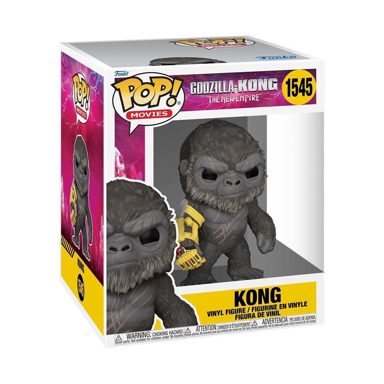 Funko Pop! Super: Godzilla X King Kong: The New Empire - King Kong - Godzilla Vs Kong - Collectable Vinyl Figure - Gift Idea - Official Merchandise - For Kids & Adults - Movies Fans