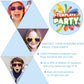 GINMIC Kids Sunglasses Party Favors, 12Pack Neon Sunglasses for Kids, Boys and Girls, Great Gift for Birthday Party Supplies, Be