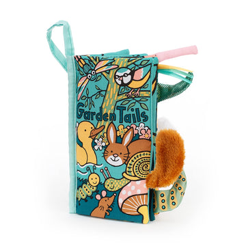 Jellycat Garden Tails: A Soft Activity Baby Book Children'S Book - Baby Gift