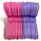 12 Pink And 12 Lavender Plastic Hangers For 18 Inch Dolls Fits 18 Inch Doll Clothes
