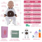 Vollence 18 Inch Full Silicone Baby Doll That Look Real,Eyes Closed Reborn Baby Doll,Real Baby Doll,Lifelike Baby Dolls - Girl