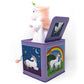 Jack Rabbit Creations Unicorn Jack in The Box Toy - Tin, Blue/Pink, 1 EA, Model B07HY9LRNZ