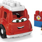 Mega Bloks First Builders Freddy Fire Truck Gcx09, Building Toys For Toddlers (6 Pieces)