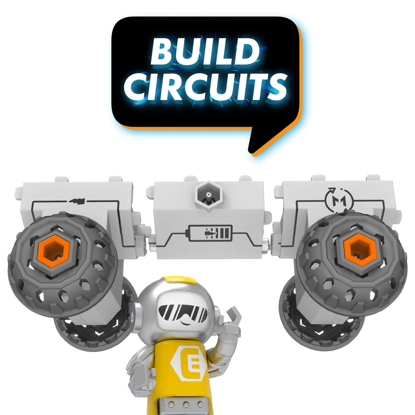 Educational Insights Circuit Explorer Rover Circuit For Kids, Space Toy, Building Set, Stem Toy, Gift For Boys & Girls, Ages 6+