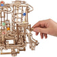 Ugears Wooden 3D Puzzles For Adults - Wooden Marble Run Spiral Hoist Models For Adults To Build - Advanced Wooden 3D Puzzle Kit - Mechanical Model Wooden Puzzles For Adults And Hobbyists - 266 Pcs