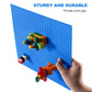 Pokiiulk Classic Baseplates Building Plates  2 Pack 10 x 10 Building Bases Compatible with All Major Brands  Classic Basplates for Bricks with 32 Studs (Blue)