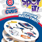 MasterPieces Chicago Cubs Spot It! Cardboard Game - One Size, Multi-Color, Model 41759