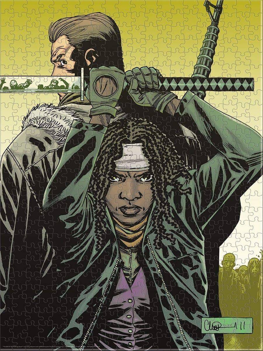 USAopoly The Walking Dead Cover Art Issue 92 Puzzle (550 Piece)