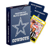 Blitz Champz Dallas Cowboys- Official NFL Playing Cards & Dallas Cowboys Gifts for Men & Women, Fun Travel Card Games for Adults