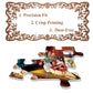 Cozy Cabin Winter Scene Puzzle 1000 Piece For Adults, Book Cozytime Jigsaw Puzzle Coffee Table, Dog Cat Puzzle