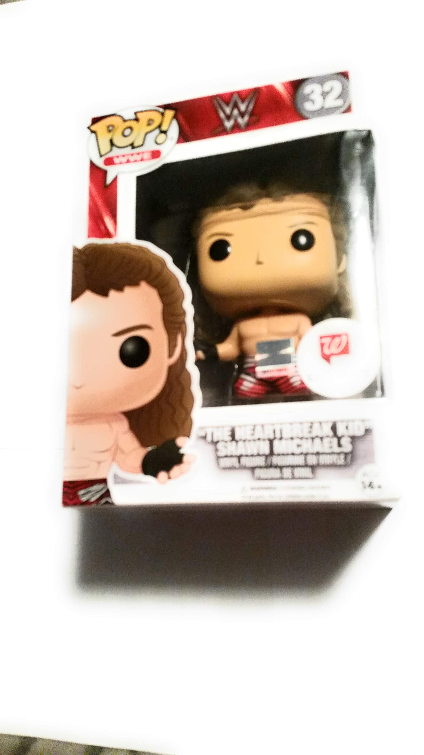 Funko Pop Wwe 'The Heartbreak Kid' Shawn Michaels Exclusive Vinyl Figure