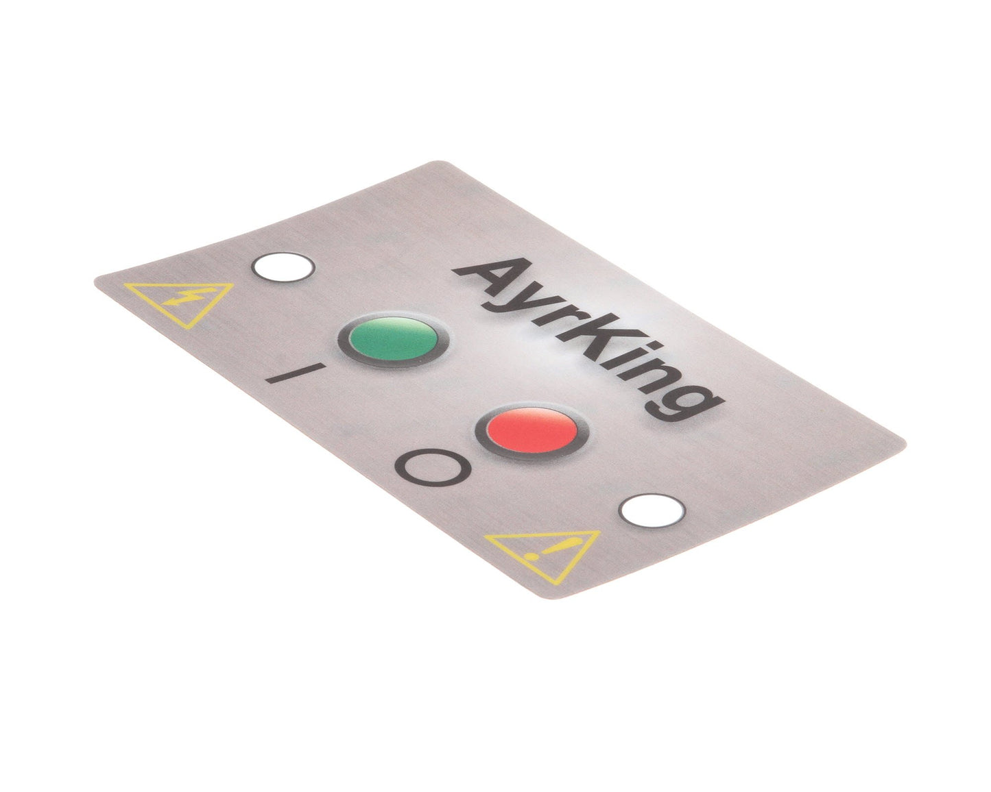 Ayr King B531 Mylar Control Board Sticker for Model B530