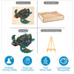 Wooden Puzzles for mature-themeds - Advanced Sea Turtle Wooden Puzzle Unique Shape Puzzels Wooden Jigsaw Puzzles for mature-themeds  Wood Puzzles mature-themed Perfect for Birthday Gifts  Family Puzzles 14.9 x 12.6in 301pcs