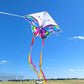 Simxkai Colorful Butterfly Kite Set, 2-Pack 85Cm Wide X 60Cm High, 200Cm Tail With 100M String Reel