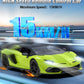 AEROQUEST Lamborghini Remote Control Car, Officially Licensed 1:14 Lambo RC Car 7.4V 500mAh with 15km/h Fast Model Car Toys for