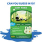 Skillmatics Guess in 10 Animal Planet Card Game - Waterproof, Educational Fun for Ages 6+, Multicolor, Model SKILL594GSAP