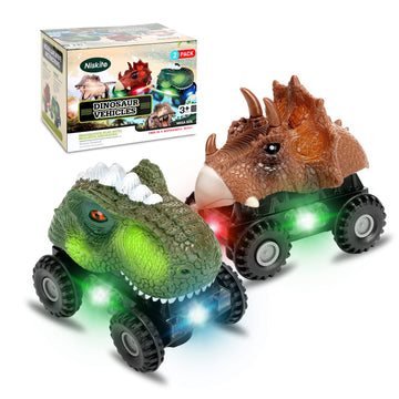 Niskite Dinosaur Toys For 2 Year Old Boy: Toddler Boy Toys For 3 Year Old Boys,Dinosaur Toys For Kids 3-5,Dino Car Toys For 2 3 
