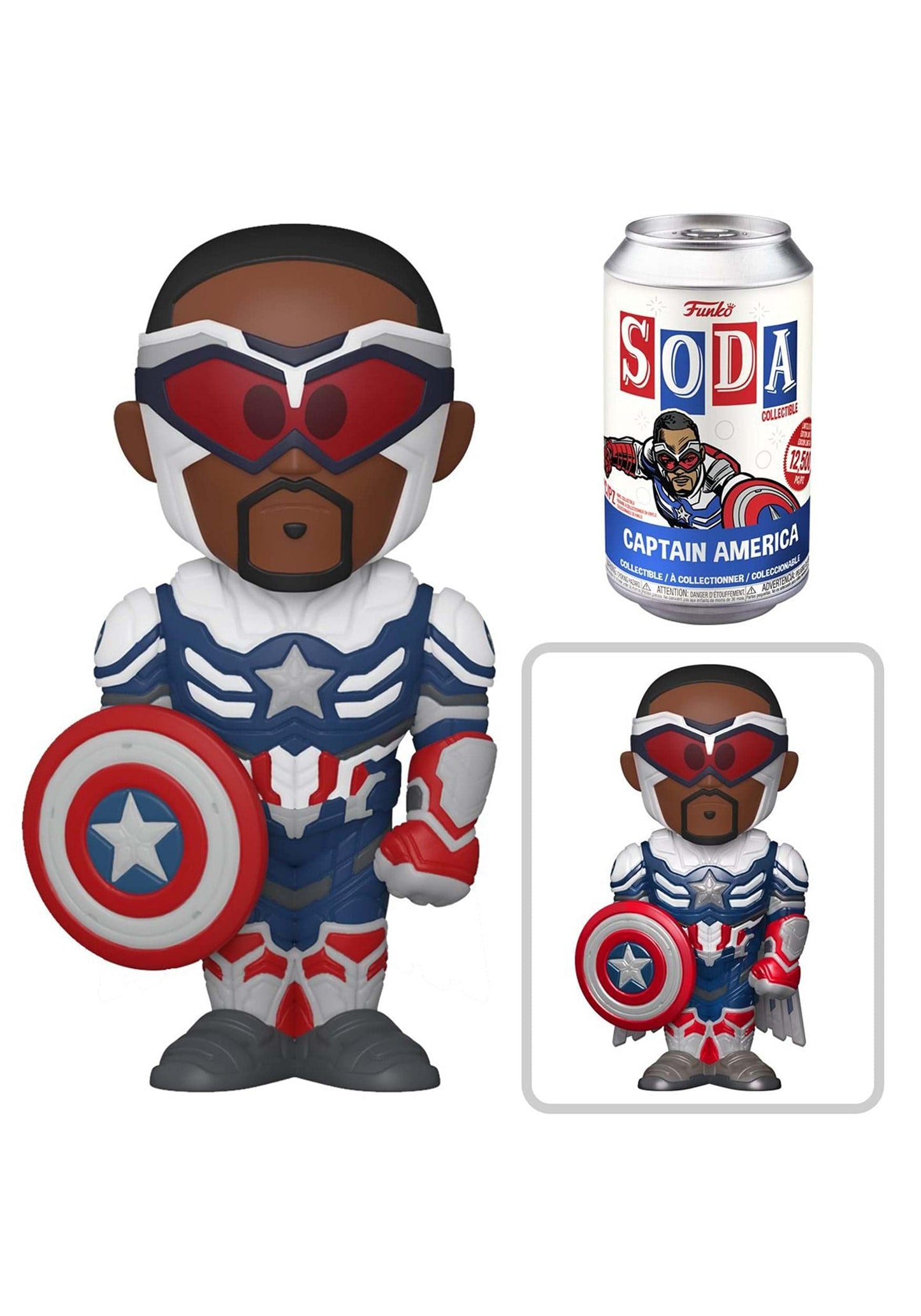 Funko Vinyl Soda: The Falcon And The Winter Soldier- Captain Falcon (Styles May Vary)