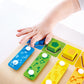Hape E0334 Shape Sorter Xylophone & Piano - Multicolor Wooden Instrument Toy for Kids, 9.8x3.1x7.8 inches