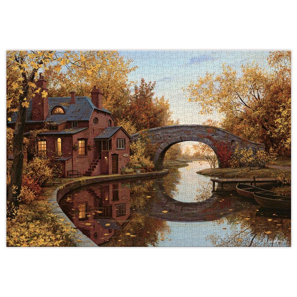 Lang House By The River Puzzle - 1000 Pc (5038016)