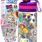 Purple Ladybug Decorate Your Own Water Bottle For Girls - Includes Trendy Stickers, Easter Gift For Ages 5-8, Birthday Or Valentines Gift, Great For Little Girls