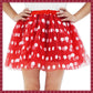 GUANGHE Girls Polka Dot Tutu Skirt - Red, White, Black, Blue - Halloween, Christmas, Birthday Costume