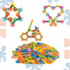 Toymagic Star Interlink Construction Play - 500 Pcs | Large Stem Building Blocks Set For Kids | Interlocking Educational Toy For