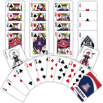 Masterpieces Ncaa Arizona Wildcats, Playing Cards