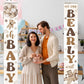 Neutral Bear Baby Shower Party Decorations We Can Bearly Wait Porch Sign Banner Gender Reveal Banner Porch Sign For Welcome Baby