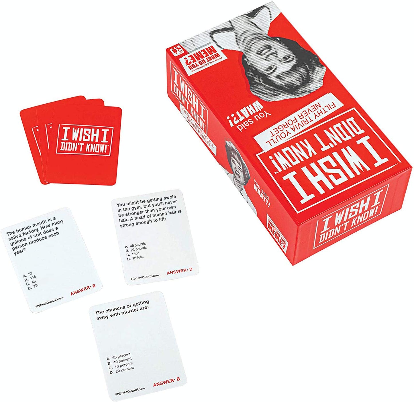 What Do You Meme? I Wish I Didn'T Know - The Filthy Trivia Party Game