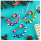 Laxmi Collection 3 Pcs Wooden Cartoon Bell Rattle Musical Toy For Kids Handheld Sound Toy With Jingle Bells, Early Learning, Bir