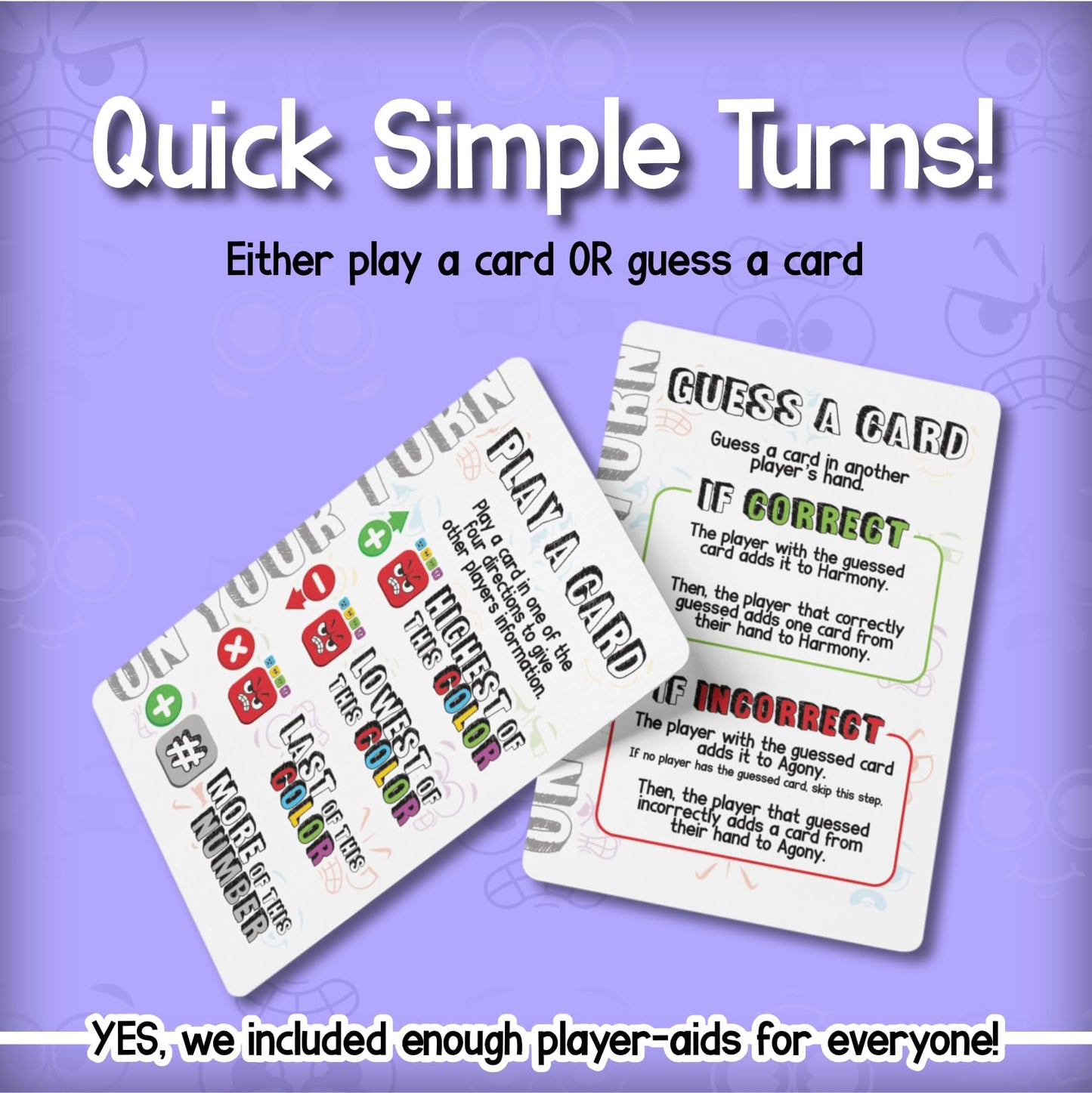 Barn Made Games Expressions Card Game - Cooperative Fun Interactive Family Game, 2-5 Players, 15 Minute Playtime