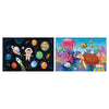 Khilonewale Combo of Wooden Solar System & Aquatic Life Submarine Jigsaw Puzzles  24Piece Educational Space & Ocean Puzzle Toy