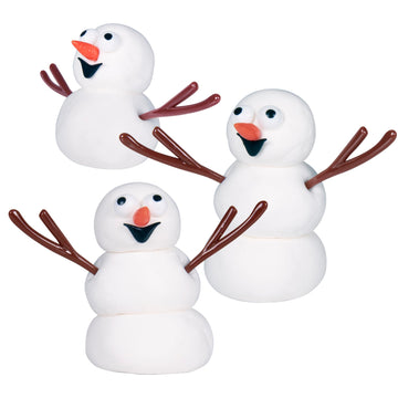 Kangaroo Build A Snowman Kit 3Pk, Do You Want To Build A Snowman, Melting Snowman Putty Kit, Make Snowman Kit, Kids Stocking Stuffers, Toddlers Stocking Stuffers, Snowman Clay Craft Kit, Snowman Craft