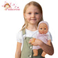 12 Inch Realistic Baby Doll With Soft Body And Vinyl Head, Arms, And Legs, Beautiful Soft Baby Doll Dressed In A Matching Onesie