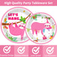 96 Pcs Sloth Animal Party Supplies Sloth Birthday Party Tableware Set For Kids Sloth Themed Paper Plate Sloth Hanging Decoration