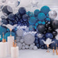 Partywoo Metallic Navy Blue Balloons, 50 Pcs 12 Inch Metallic Navy Balloons, Navy Balloons For Balloon Garland Balloon Arch As Party Decorations, Birthday Decorations, Wedding Decorations, Blue-G113