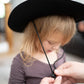 Little Adventures Costume Cowboy and Cowgirl Felt Hats (Black)
