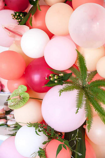 Kalor 5 Inch Coral Red Balloons,100 Pcs Matte Latex Balloons, Helium Balloons For Garland Arch,Happy Birthday Party, Baby Shower Decorations, Wedding Decorations