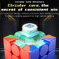 Moyu RS3M V5 2023 Magnetic Dual Adjustment Speed Cube with Robot-Shape Display Box  3x3 Stickerless Puzzle Cube RS3M V5 Master Cube
