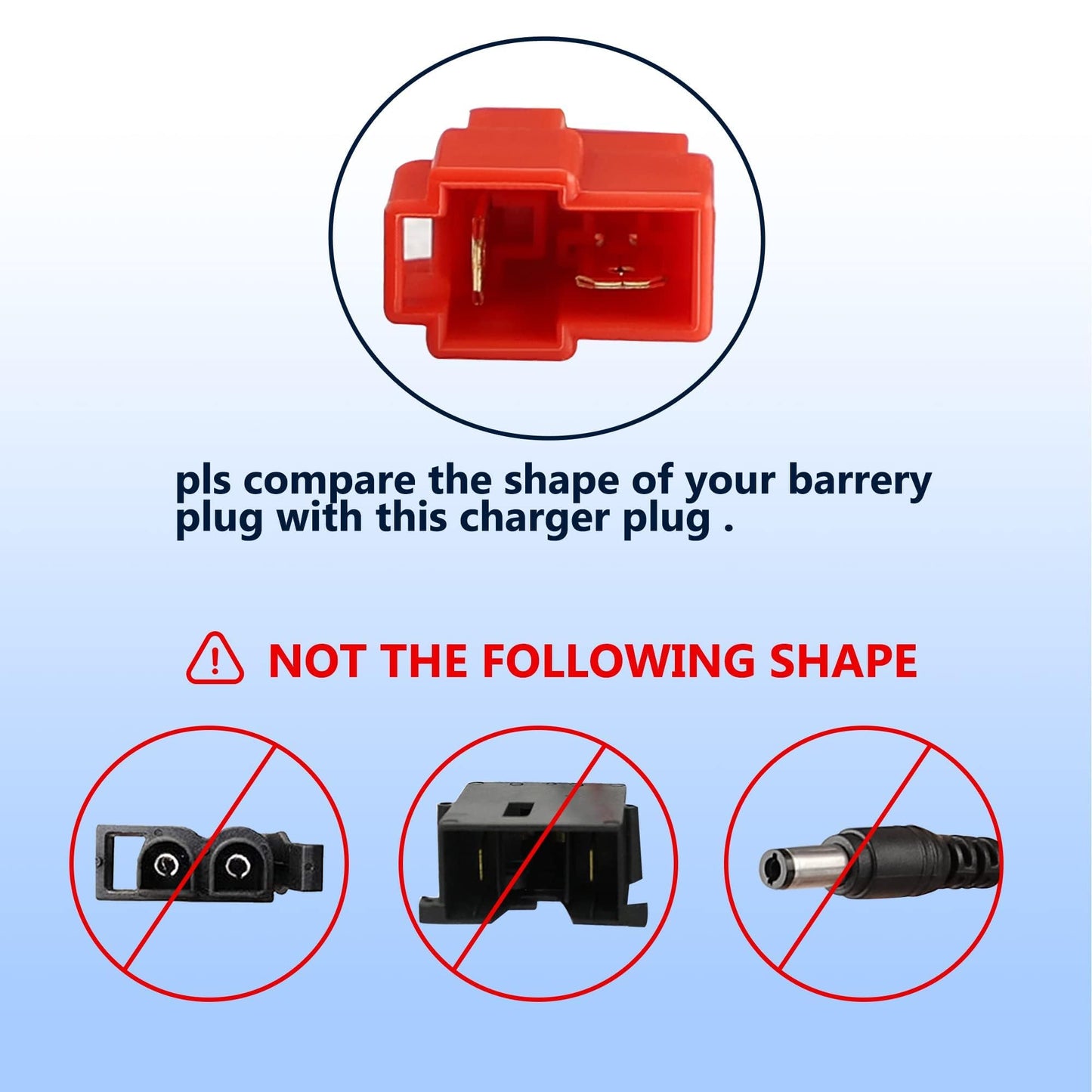 12 Volt Battery Charger For Ride On Toys, 14.4V 1000Ma Battery Charger For Kids Electric Car Riding Toy Battery Power Adapter Re