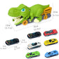 Aykzaqe Dinosaur Eating Cars Transport Truck Carrier Toys for 3 Year Old Boys Toys for 4 Year Old Boys,Toy Cars for Boys Age 4-7